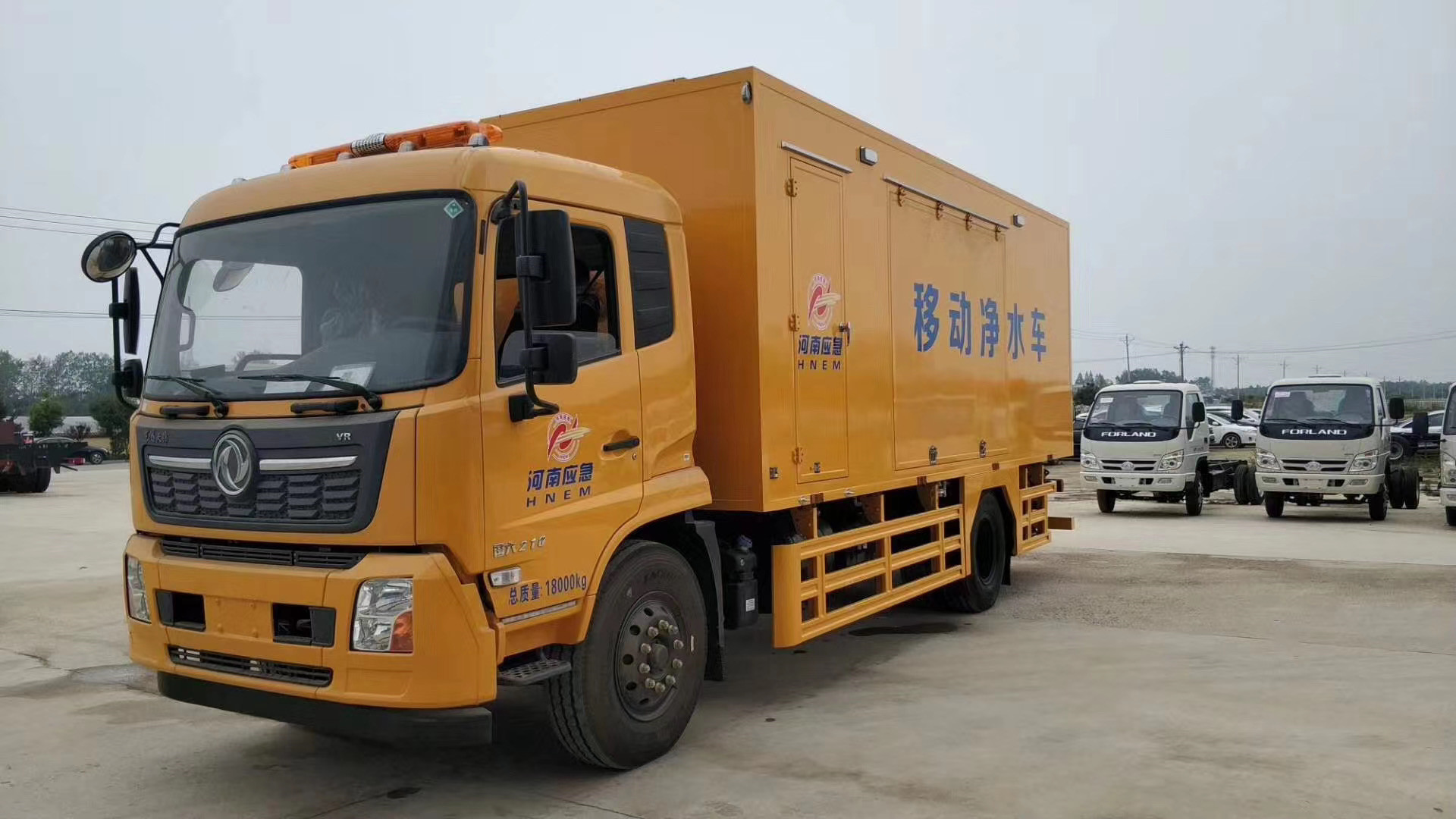 野外專用東風多利卡四驅移動凈水車