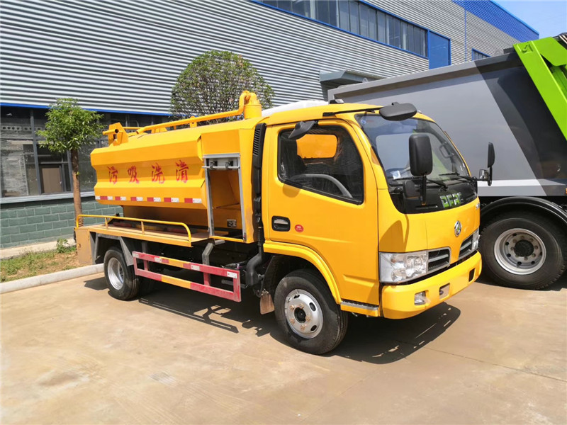 東風柳汽國六清洗吸污車吸力強大動力十足