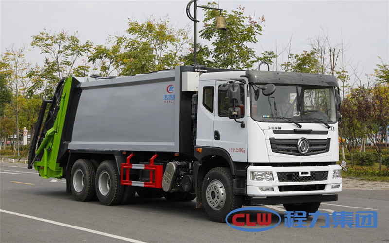 東風天錦國六壓縮垃圾車徹底解決垃圾運輸過程中的二次污染