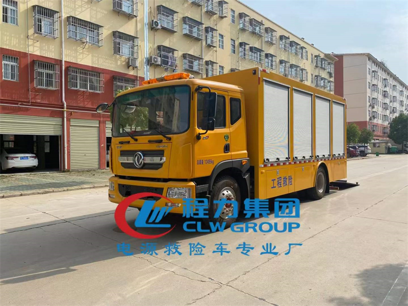 多利卡D9救險排澇車-快速搶險、搶修作業(yè)的工程搶修專用車