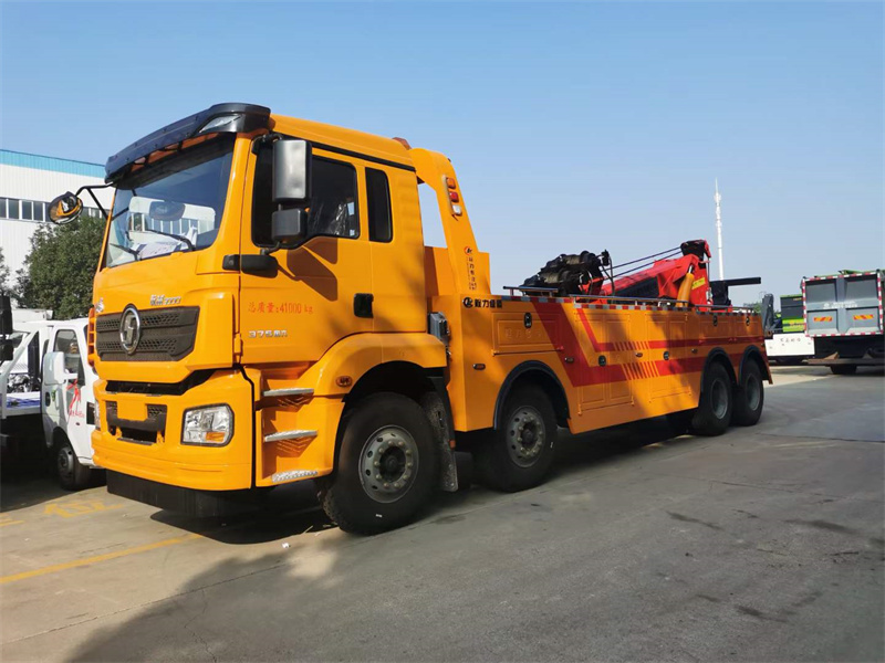 陜汽德龍拖吊聯體清障車